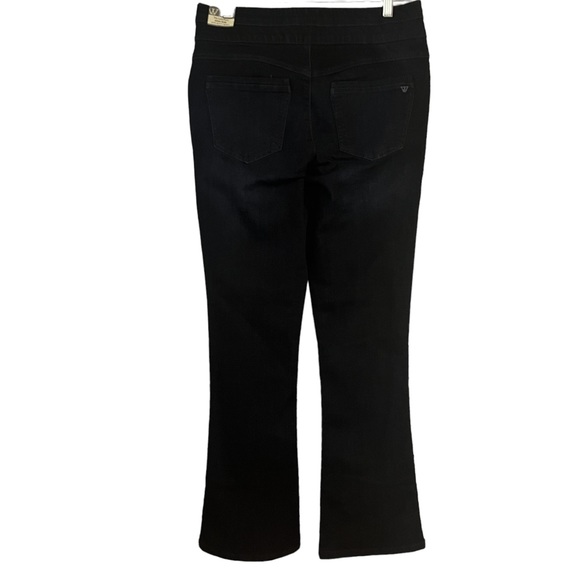 #24 ☑️Wit & Wisdom /Democracy Indigo HighRise Itty Bitty Boot Ab Solutions Jean - Picture 8 of 15